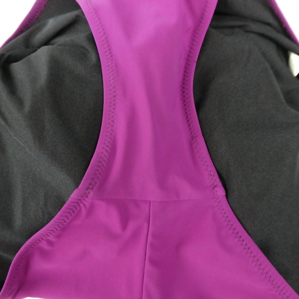 Vintage 90s Luxury Gottex Swimsuit One Piece Berry Pearl Ornaments Designer Pads - Picture 5 of 7